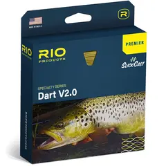 Rio Premier Dart V2.0 WF #6 Flyt Perfekt fluesnøre for korte presise kast