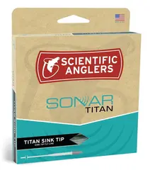 SA Sonar Titan Sink Tip WF5-F/I Flettet multifilamentkjerne