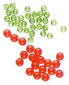 Søvik Round Beads 4mm Green Pakke á 36 stk