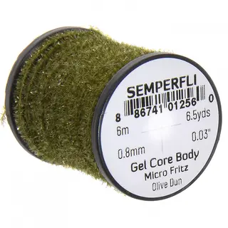 Semperfli Gel Core Body Olive Dun 6 meter Micro Fritz