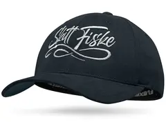 Skitt Fiske Flexfit Caps Dark Navy Med Skitt Fiske tekst og fluesn&#248;re