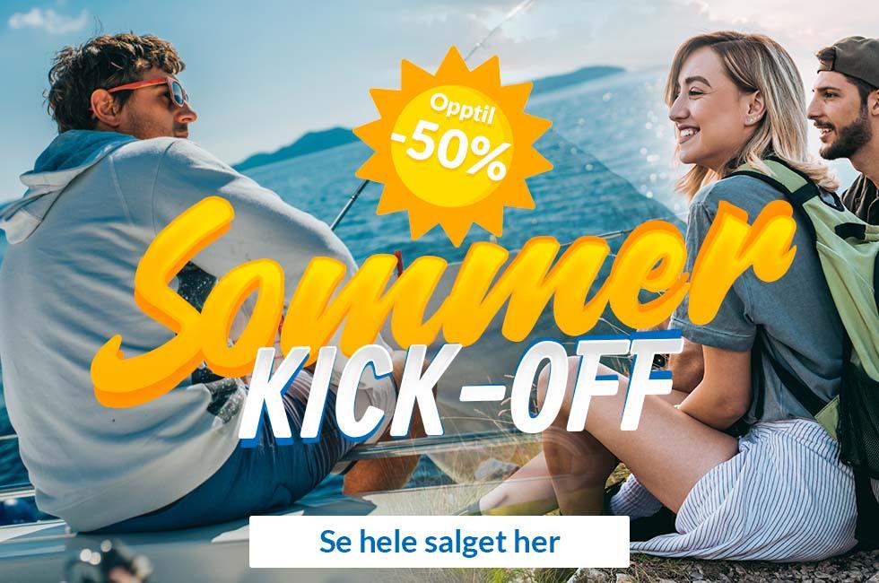 Sommer Kick-Off - Stort sommersalg opptil -50%