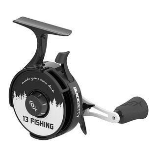 13 FISHING Black Betty Freefall Carbon Isfiskesnelle med FreeFall trigger