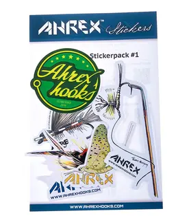 Ahrex Freshwater Sticker Pack #1 5 flue klistremerker fra Ahrex