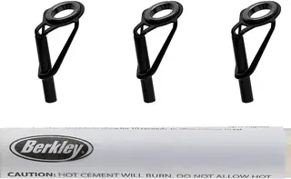 Berkley Rod Tip Repair Kit 3 stk toppringer med lim