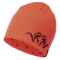 Blaser Reversible Beanie Argali Orange Strikket vendbar lue med Blaser logo
