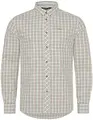 Blaser Tristan skjorte Bordeaux/Blå 3XL Klassisk jaktskjorte i 100% bomull