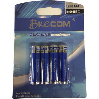 Brecom Batteri LR03/AAA (4-pack) AAA. 1050 mAH