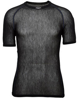 Brynje Wool Thermo Light T-shirt Trøye med rund hals, kort arm, sort