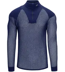 Brynje Super Thermo Zip Polo Navy M Super Thermo med innlegg