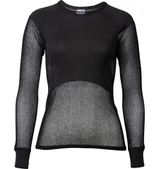 Brynje W's Super Thermo Shirt Black M Netting trøye med lang arm