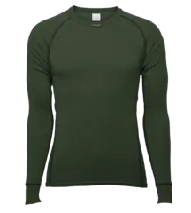 Brynje Classic Shirt Grønn L Tettstrikket merinoull, fineste kvalitet