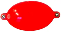 Buldo Plastkule Oval 35mm Rød Dupp