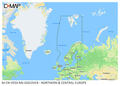 C-Map Dybdekart Nord og sentral Europa Kompatibelt med Lowrance, Simrad og B&D
