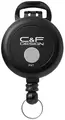 C&F Flex Pin-On-Reel Black CFA-72-BK