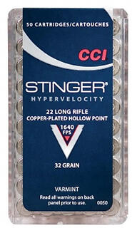 CCI Stinger 22 LR 50-pack