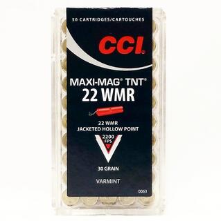 CCI 22 WMR Maxi-Mag TNT JHP 50-pack