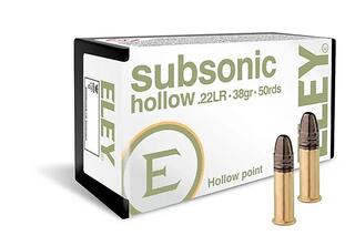 Eley Subsonic 22 38gr 50-pack