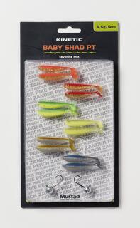Kinetic Toddler Shad PT Jigg Kit Selected Mix