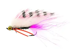 Zonky Pink/White #6 Kjøp 12 fluer få gratis flueboks