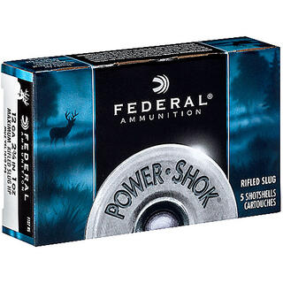 Federal Power Shok Rifled Slug 5-pack