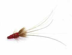Fishmadman Frances Copper Tube - Red Kjøp 12 fluer få gratis flueboks