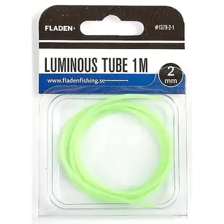 Fladen Luminous tube 1m Gummislange i selvlysende farger