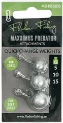 Maxximus Quickchange Weights Passer til Soft lures/baits