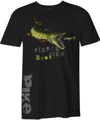 Fladen Hungry Pike T-Shirt L Black
