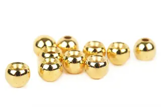 Flydressing Brass Beads Gold 4mm