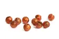 Flydressing Gritty Slotted Tungsten Bead Metallic Orange 3mm