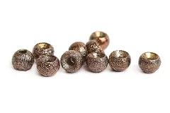 Flydressing Gritty Tungsten Beads 3,8mm Metallic Coffee