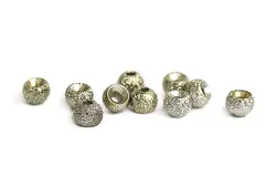 Flydressing Gritty Tungsten Beads 3,8mm Metallic Olive