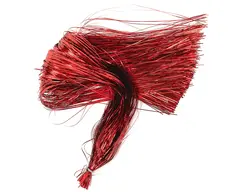 Hedron Flashabou red Syntetisk materiale til fluebinding