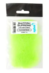Sybai Baitfish Supreme Fluo Chartreuse Super Dubbing til fiskeimitasjoner