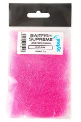 Sybai Baitfish Supreme Fluo Pink Super Dubbing til fiskeimitasjoner