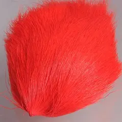 Wapsi Deer Belly Hair fluo red Hjortehår