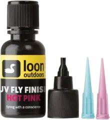 Loon UV Fly Finish Hot Pink
