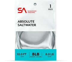 SA Absolute Saltwater Leader 10' 8 lb 0,20 mm