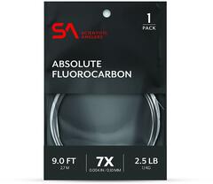 SA Absolute Fluorocarbon Leader 9' 0X 0,28 mm