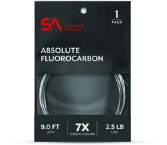 SA Absolute Fluorocarbon Leader 12' 12 l 0,28 mm