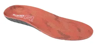 Simms Right Angle Plus Footbed Orange S Støttende vadeskosåle - utgått modell
