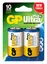 GP Ultra Plus Alkaline D-batteri 2-stk LR20 batterier