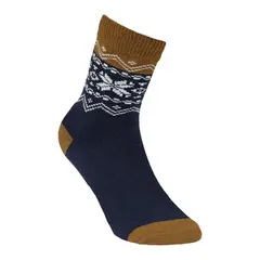 Gridarmor Heritage merino socks 40-43 Navy blue/beige/white