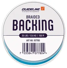 Guideline Braided Backing Blue 30 lbs 100m