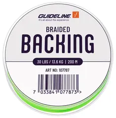 Guideline Braided Backing Lime Green 30 lbs 200m