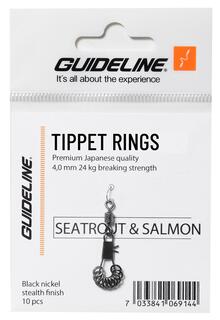 Guideline GL Tippet Rings 4mm/24kg Salmon & Seatrout