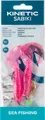 Kinetic Sabiki Twister XL Tail #8/0 Pink/Silver