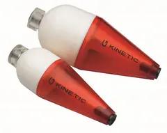 Kinetic Super Plug 2pk 5g Rød/Hvit, dupp