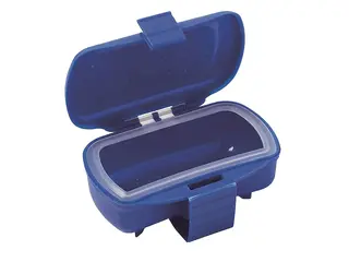 Kinetic Worm Box For Belt Blue Kassisk markboks du kan feste på beltet